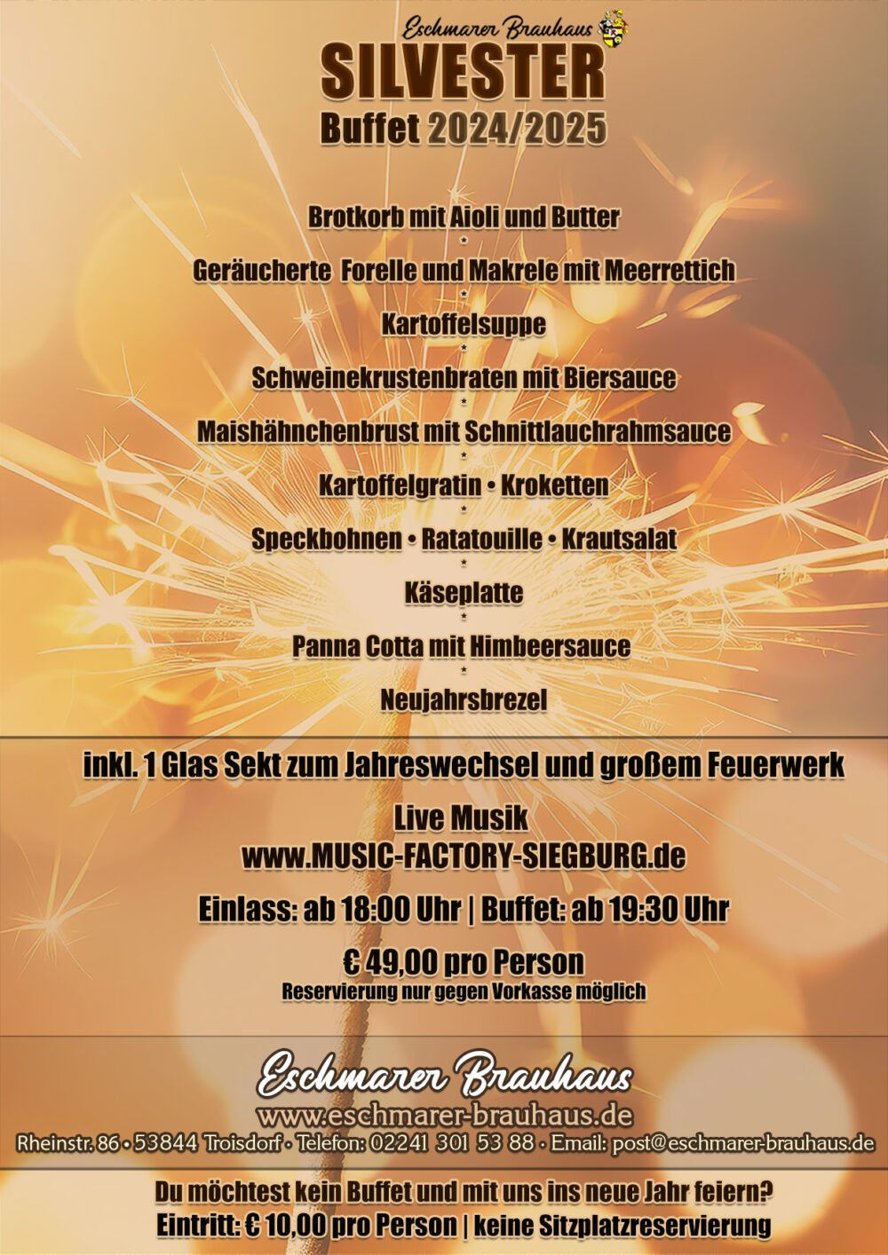 Silvesterbuffet