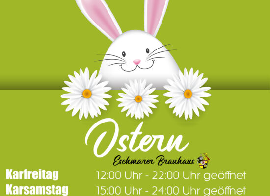Speisenkarte zu Ostern