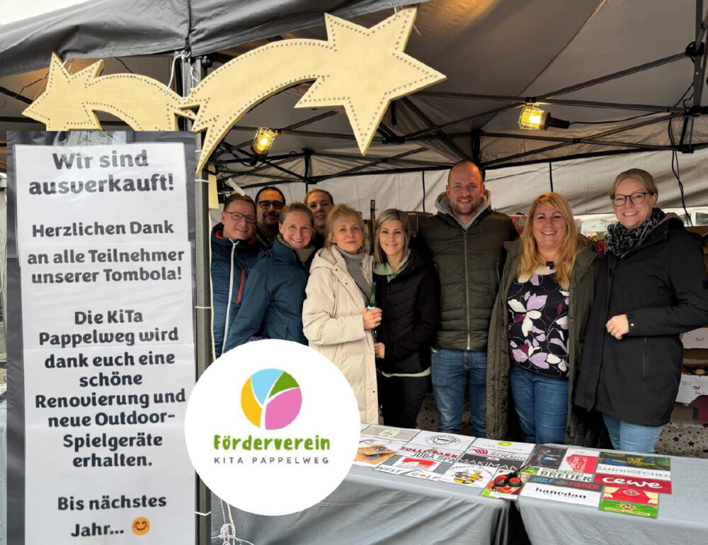 Förderverein KiTa Pappelweg sagt Danke