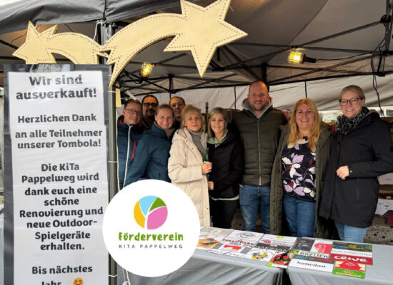Förderverein KiTa Pappelweg sagt Danke
