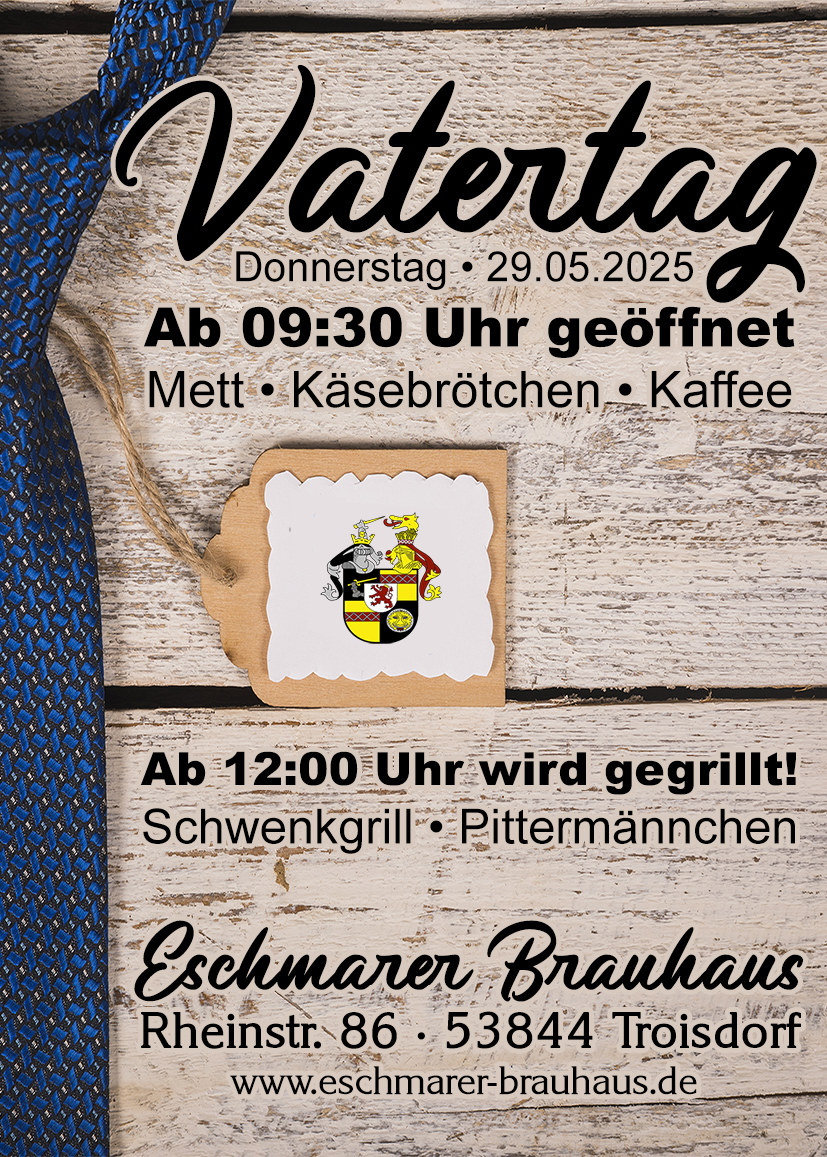 Vatertag im Eschmarer Brauhaus